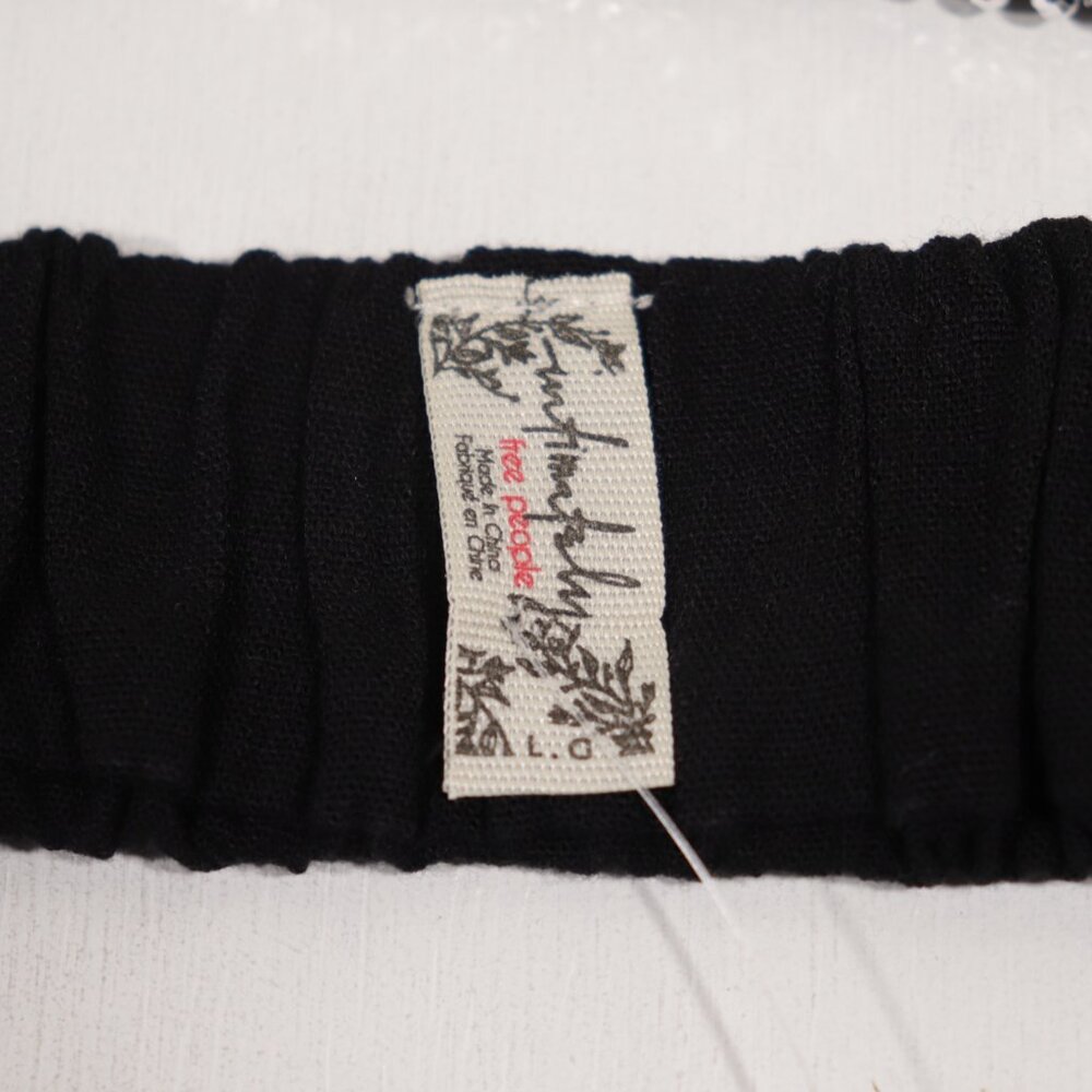 NWT Free People Of The Moment Halter Bralette in Black Size Large - Picture 11 of 11